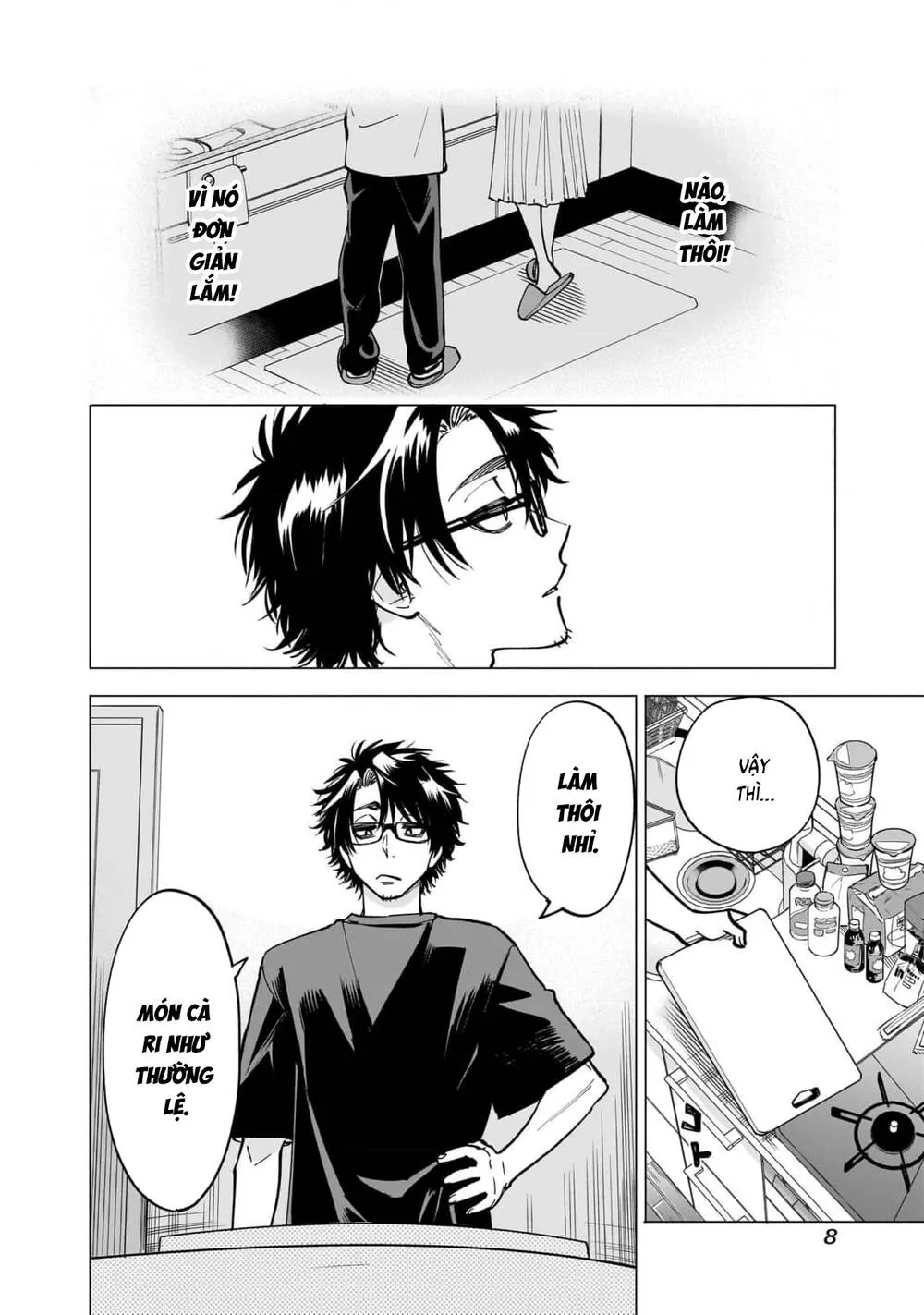 Đầu Gấu Và Nấu Ăn Khoa Học Chap 9 - Next Chap 10