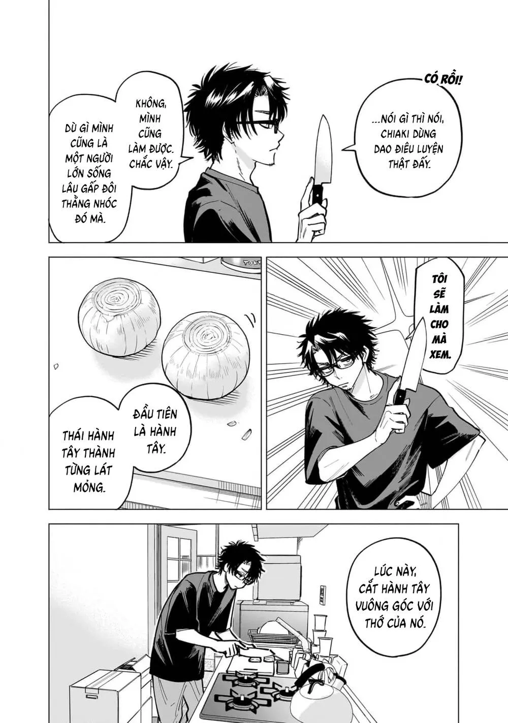 Đầu Gấu Và Nấu Ăn Khoa Học Chap 9 - Next Chap 10