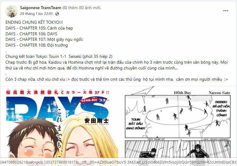 Days Chap 107 - Next Chap 108