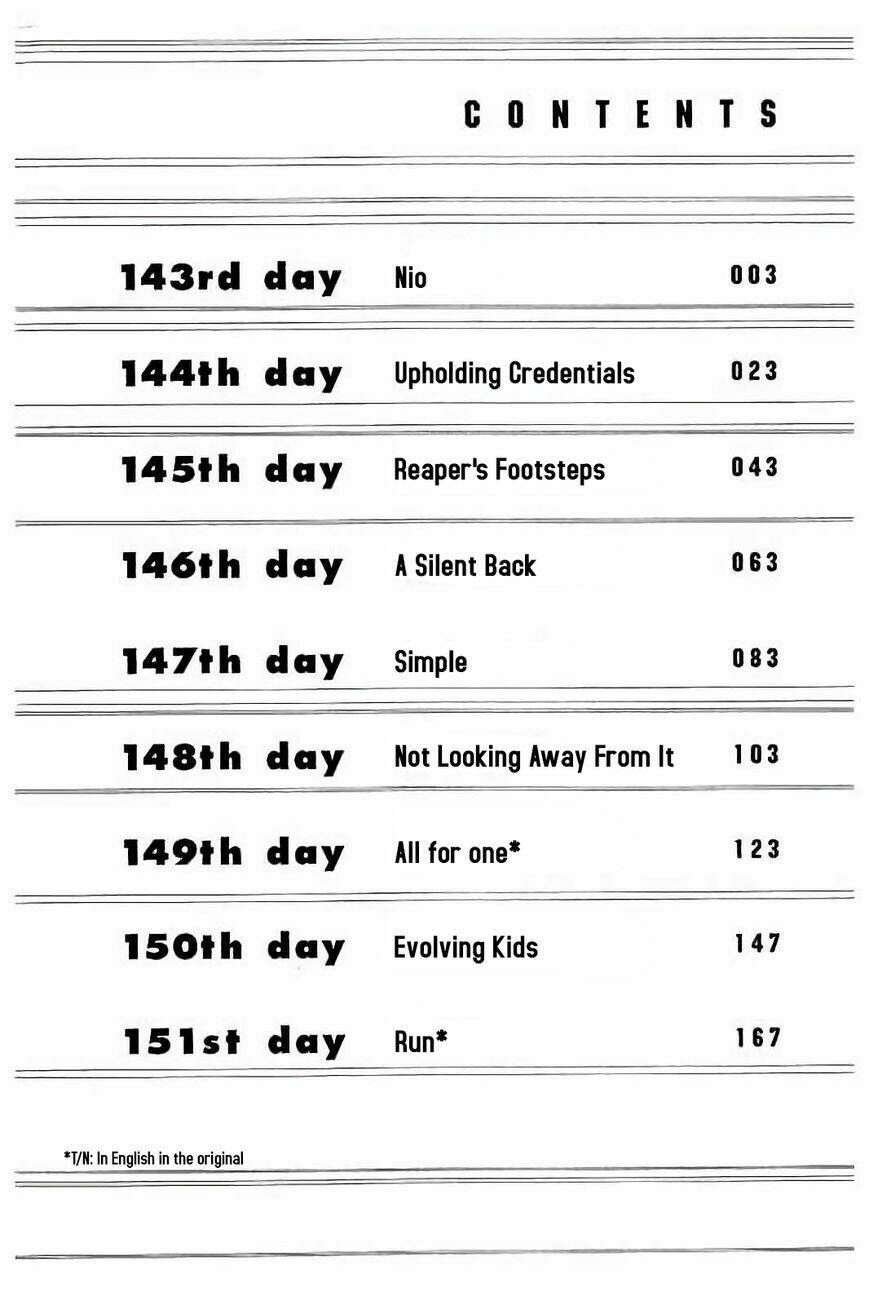 Days Chap 143 - Next Chap 144