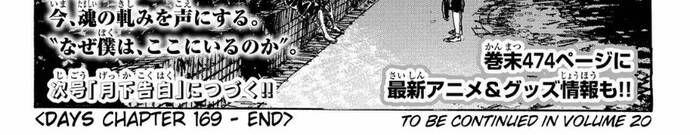 Days Chap 169 - Next Chap 170