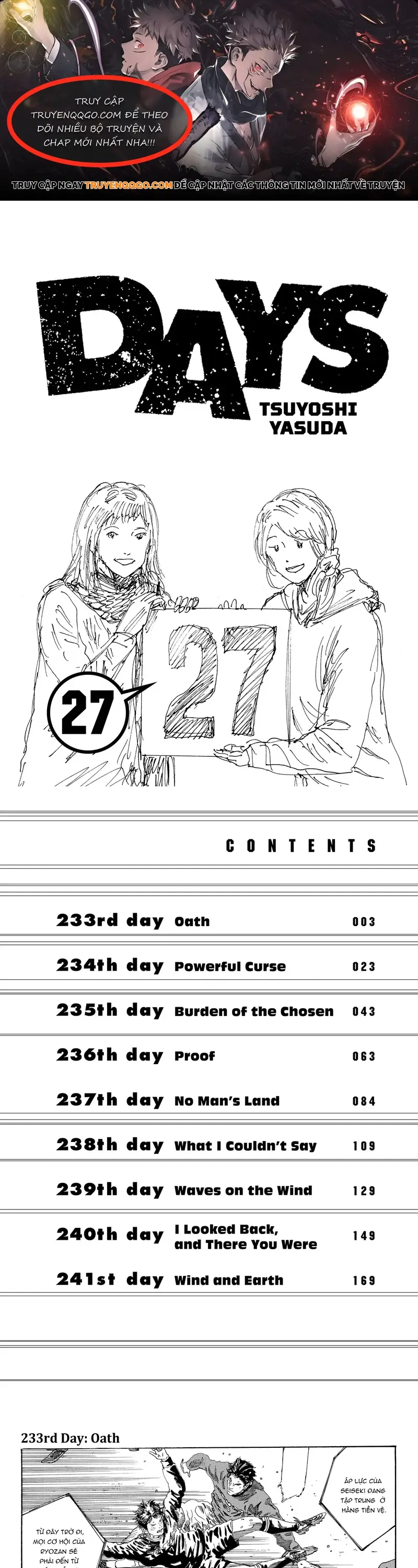 Days Chap 233 - Next Chap 234