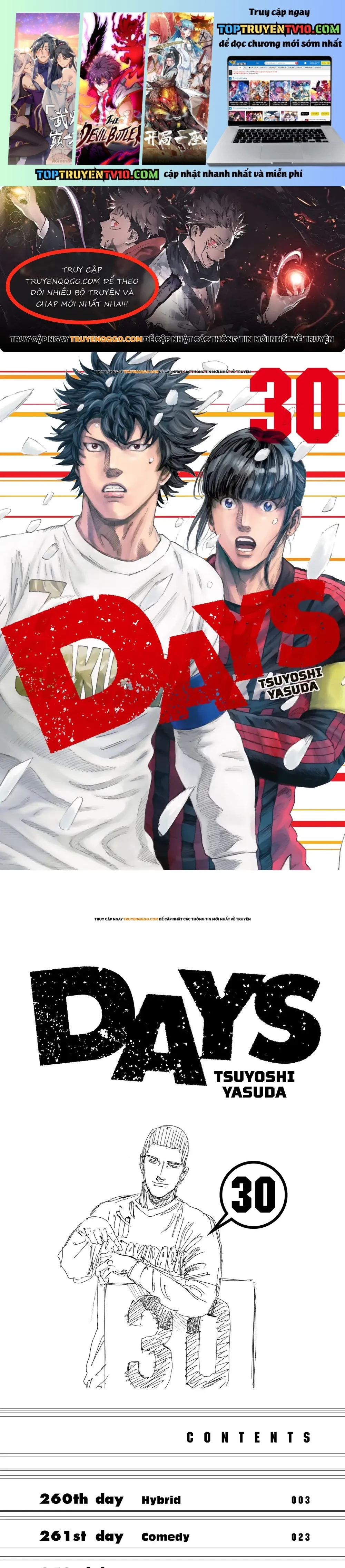 Days Chap 260 - Next Chap 261