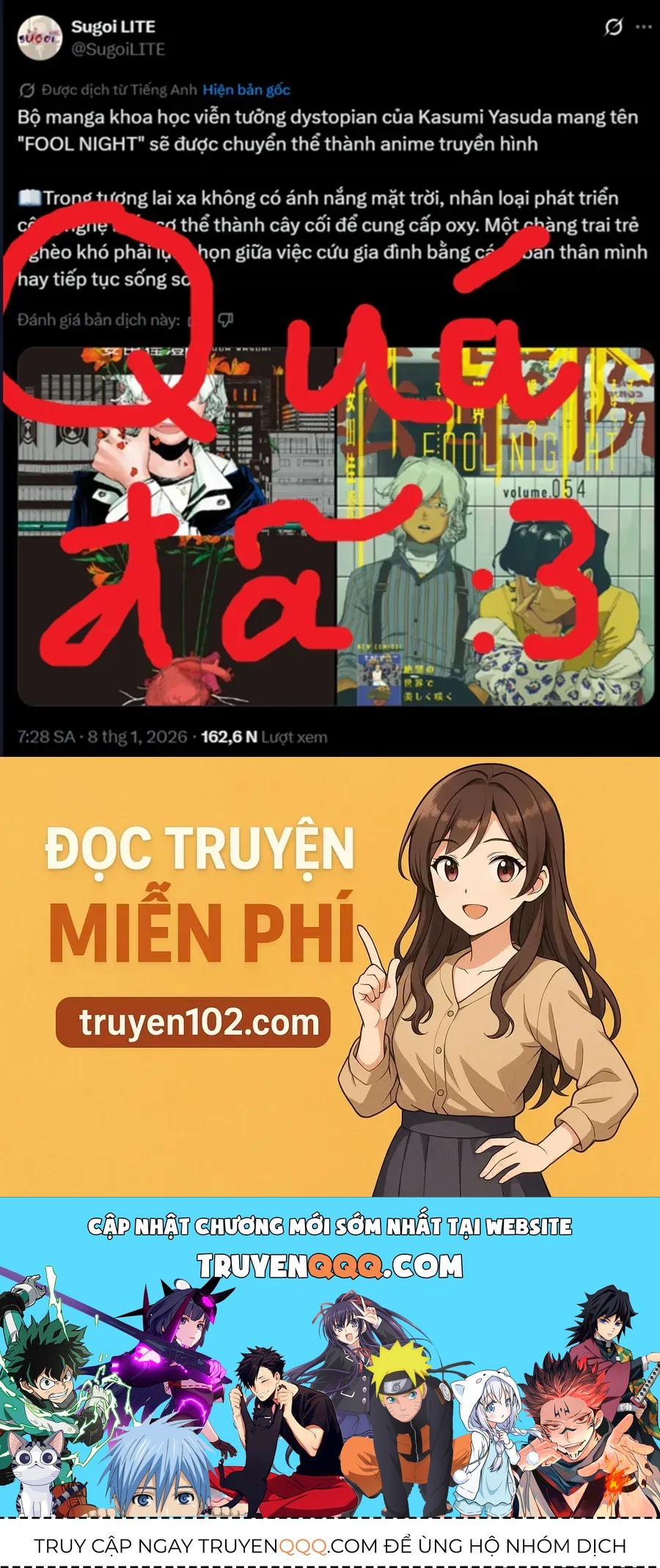 Đêm Của Kẻ Khờ Chap 33 - Next Chap 34