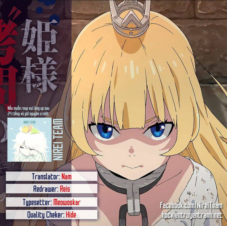 Đến Giờ Thẩm Vấn Rồi, Thưa Công Chúa! Chap 30 - Next Chap 31