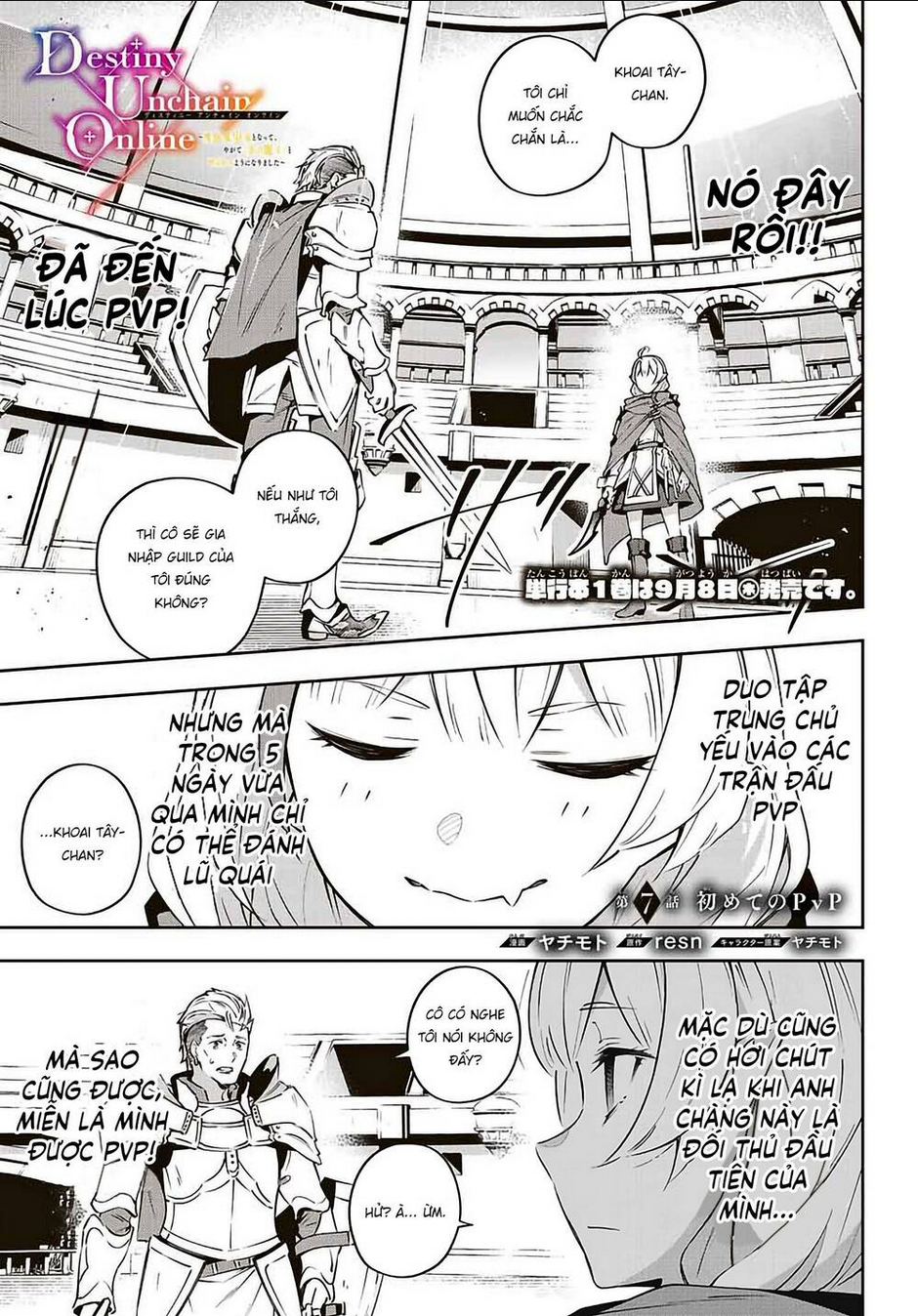 Destiny Unchain Online Chap 7 - Next Chap 8