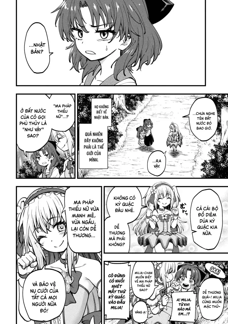 Dị Giới Ma Pháp Thiếu Nữ Radical☆Haruna Chap 1 - Next Chap 2