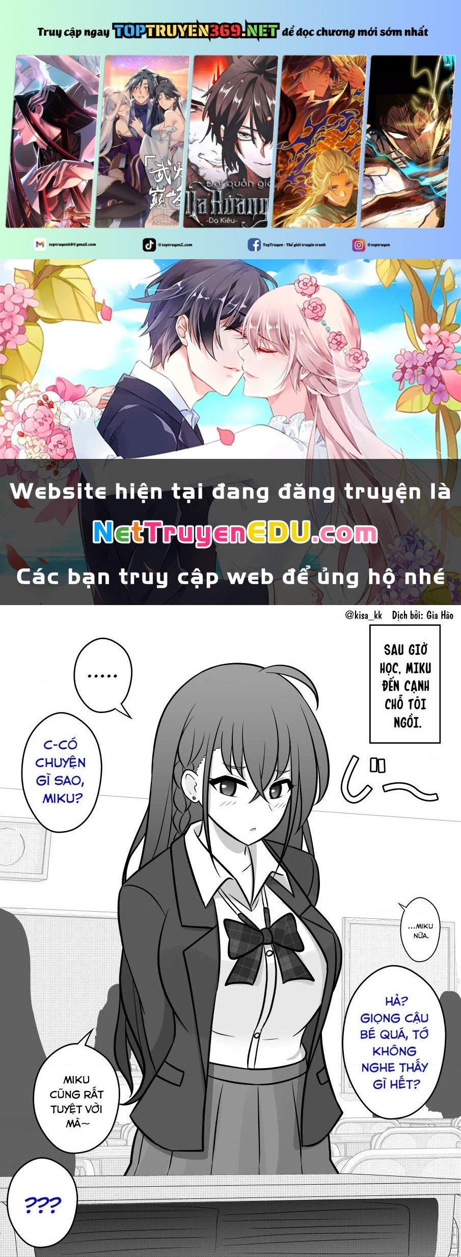 Dị giới nơi tỉ lệ nam nữ là 139 được coi là một chuyện bình thường Chap 58 - Next Chap 59