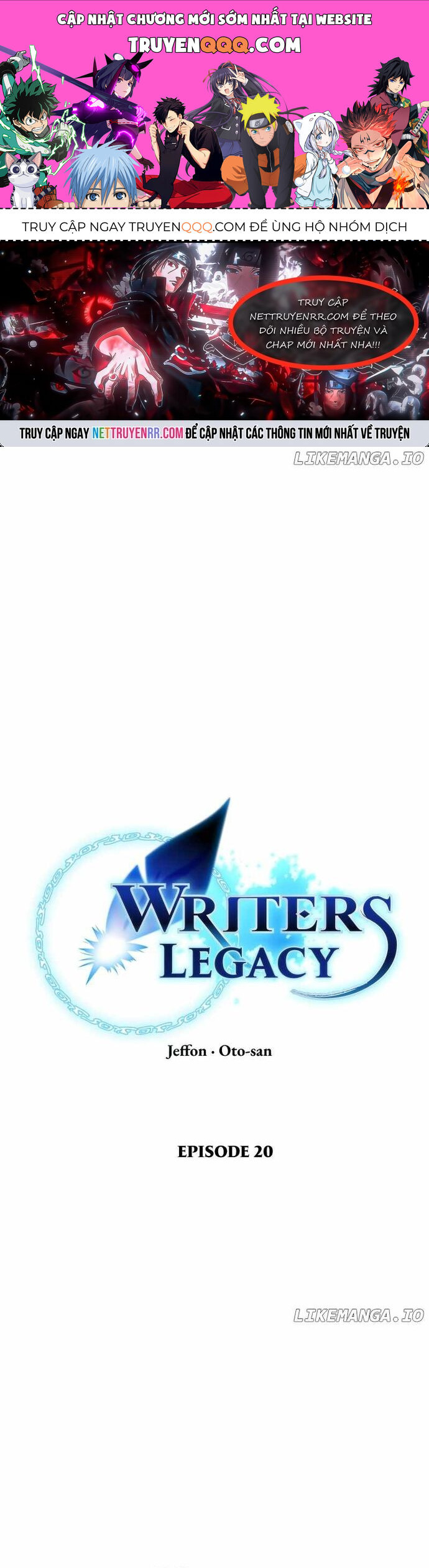 Di Sản Của Các Nhà Văn Chap 20 - Next Chap 21