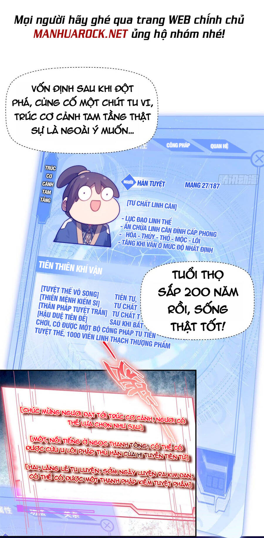 Đỉnh Cấp Khí Vận, Lặng Lẽ Tu Luyện Ngàn Năm Chap 11 - Next Chap 12