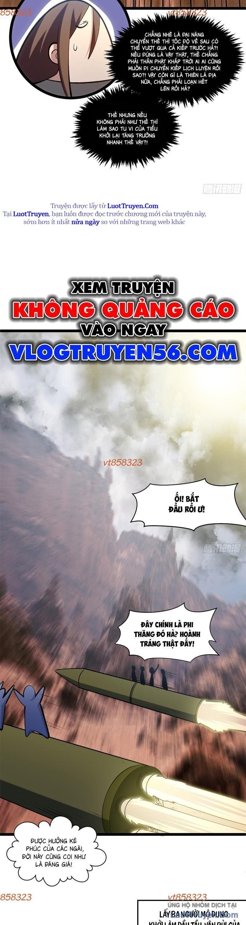 Đỉnh Cấp Khí Vận Lặng Lẽ Tu Luyện Ngàn Năm Chap 279 - Next Chap 280