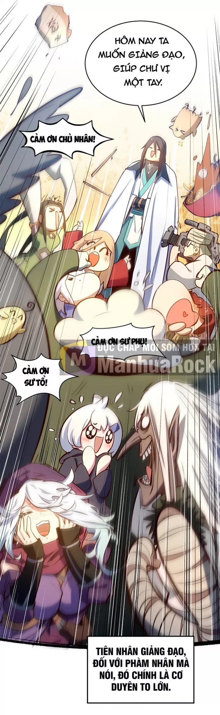 Đỉnh Cấp Khí Vận Lặng Lẽ Tu Luyện Ngàn Năm Chap 281 - Next Chap 282