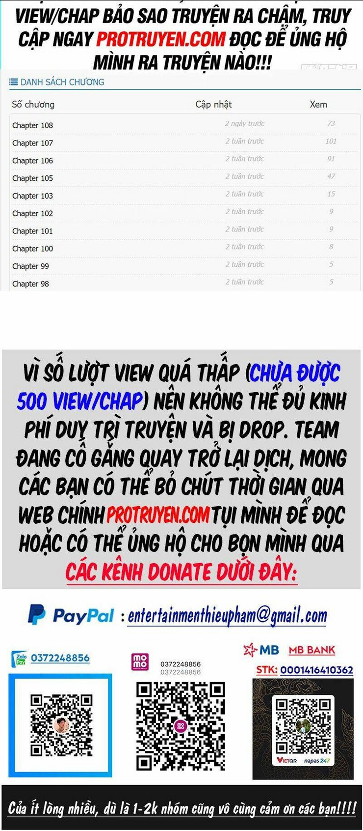 Đồ Đệ Của Ta Đều Là Đại Phản Phái Chap 115 - Next Chap 116