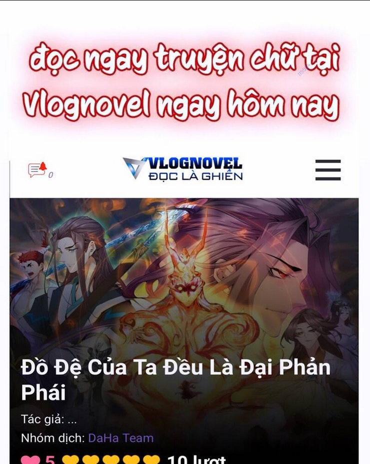 Đồ Đệ Của Ta Đều Là Đại Phản Phái Chap 38 - Next Chap 39
