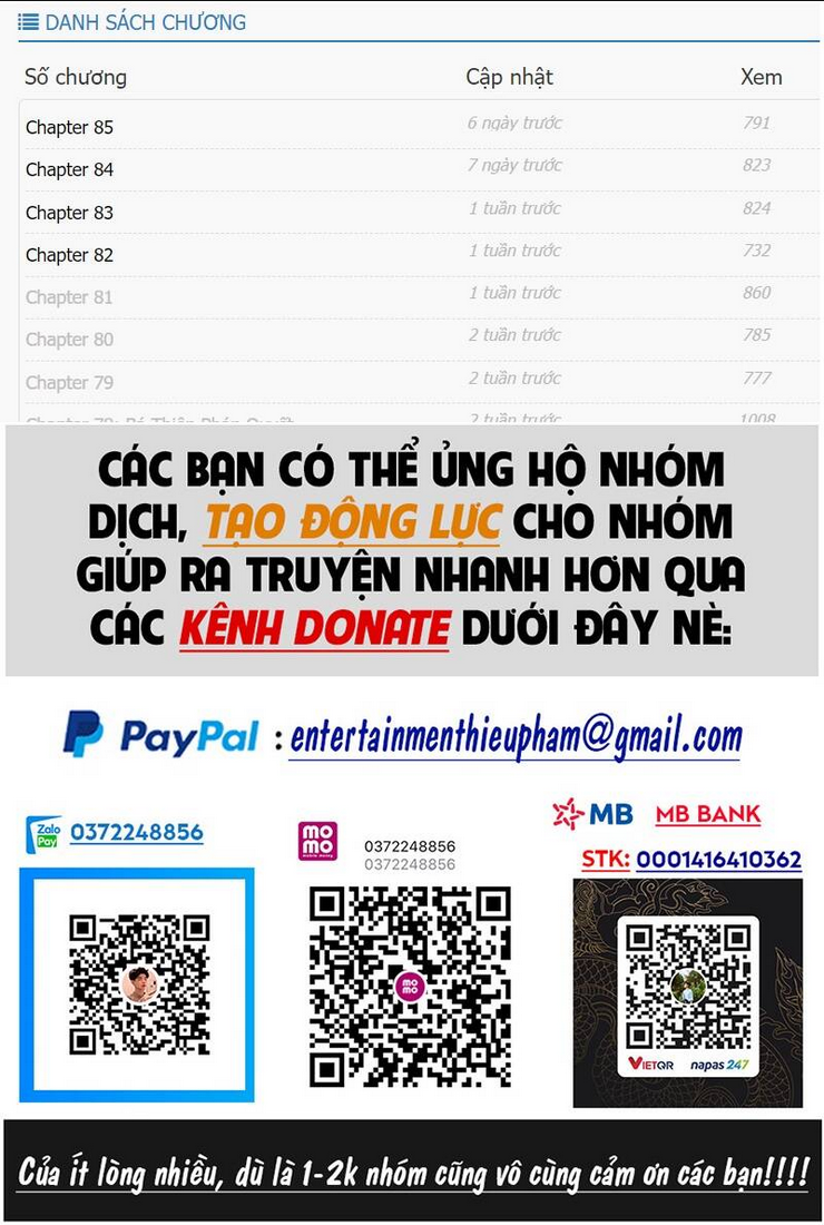 Đồ Đệ Của Ta Đều Là Đại Phản Phái Chap 57 - Next Chap 58
