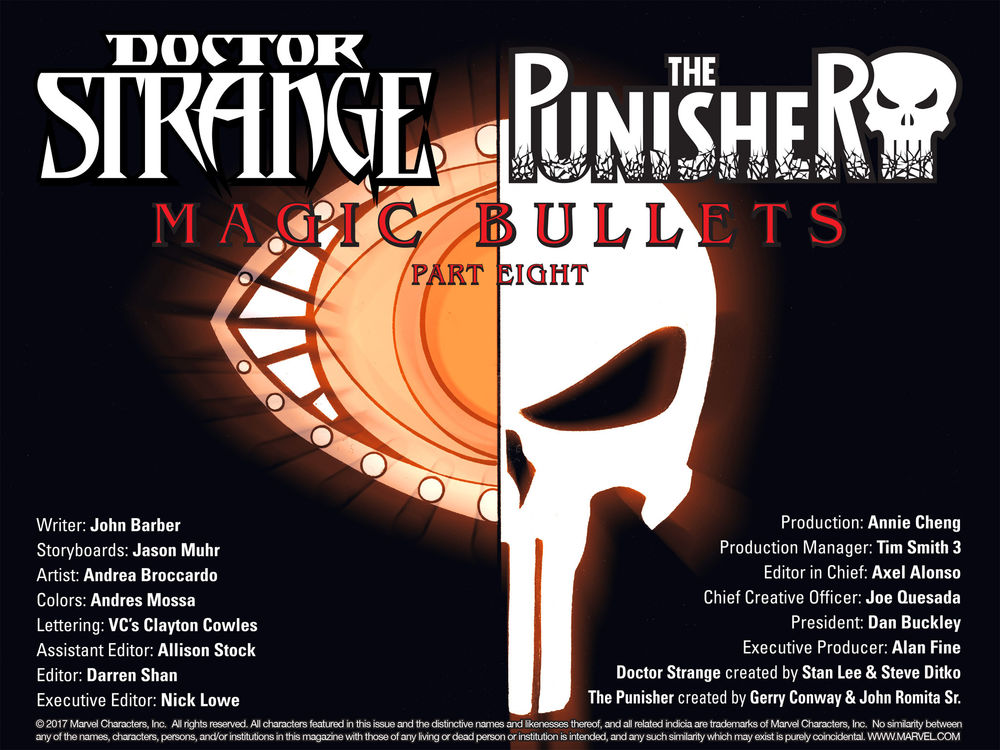 Doctor Strange/Punisher: Magic Bullets Chap 8.1 - Next Chap 9.1