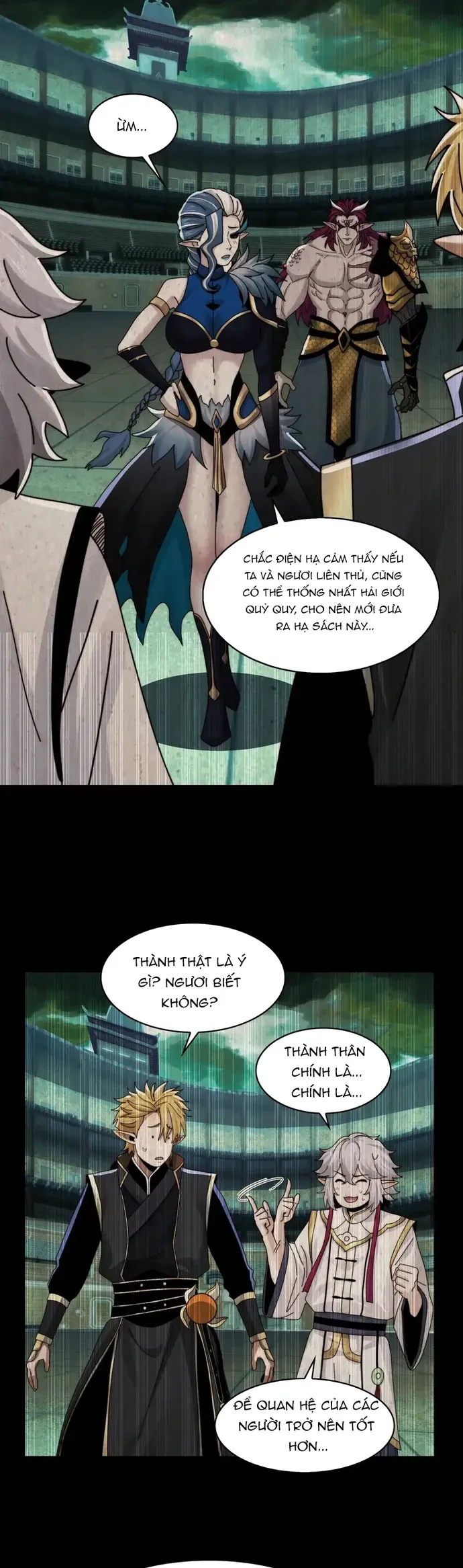 đối Mặt Với Bệnh Tâm Thần, Ma Quỷ Chẳng Là Cái Thá Gì Chap 195 - Next Chap 196