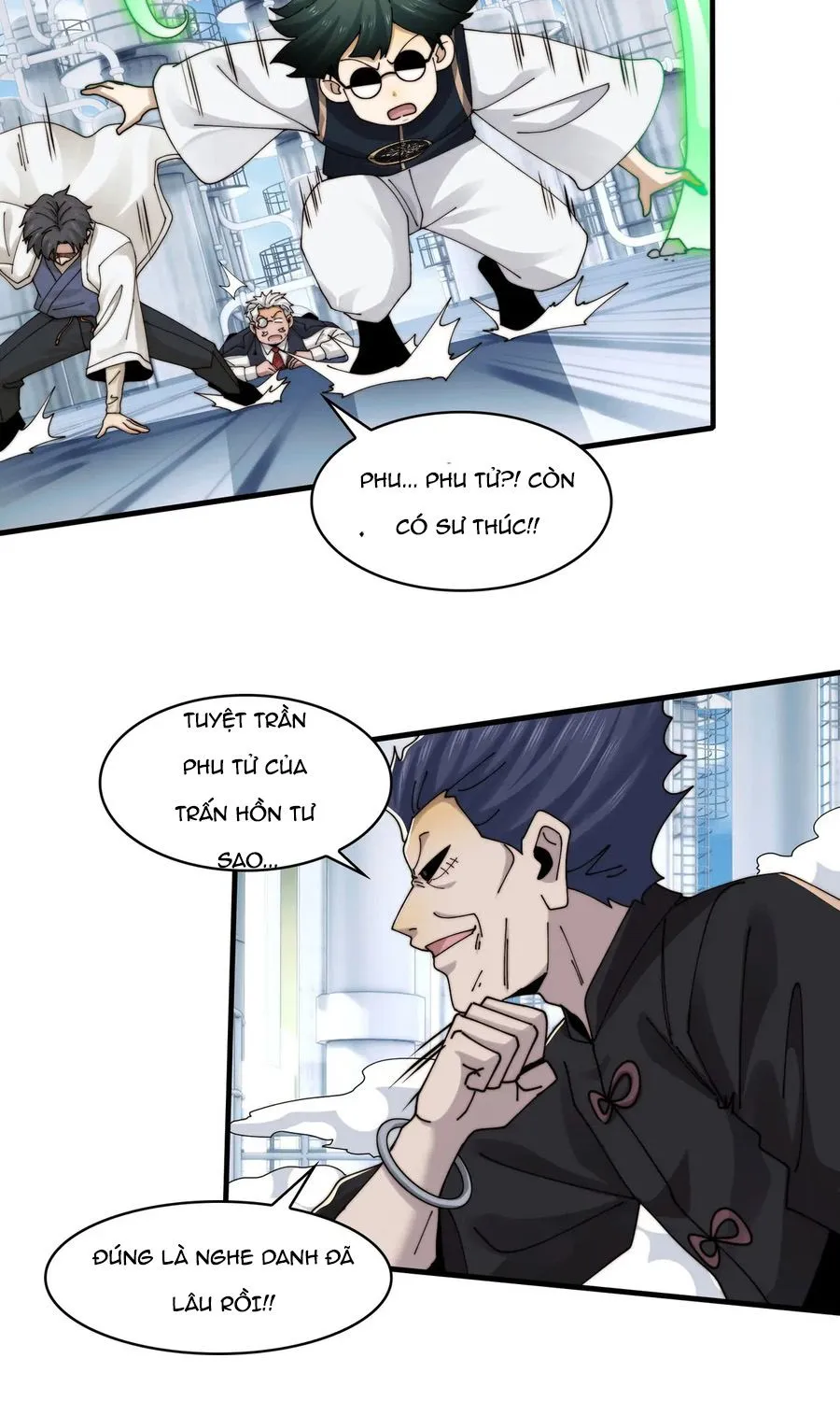 đối Mặt Với Bệnh Tâm Thần, Ma Quỷ Chẳng Là Cái Thá Gì Chap 204 - Next Chap 205