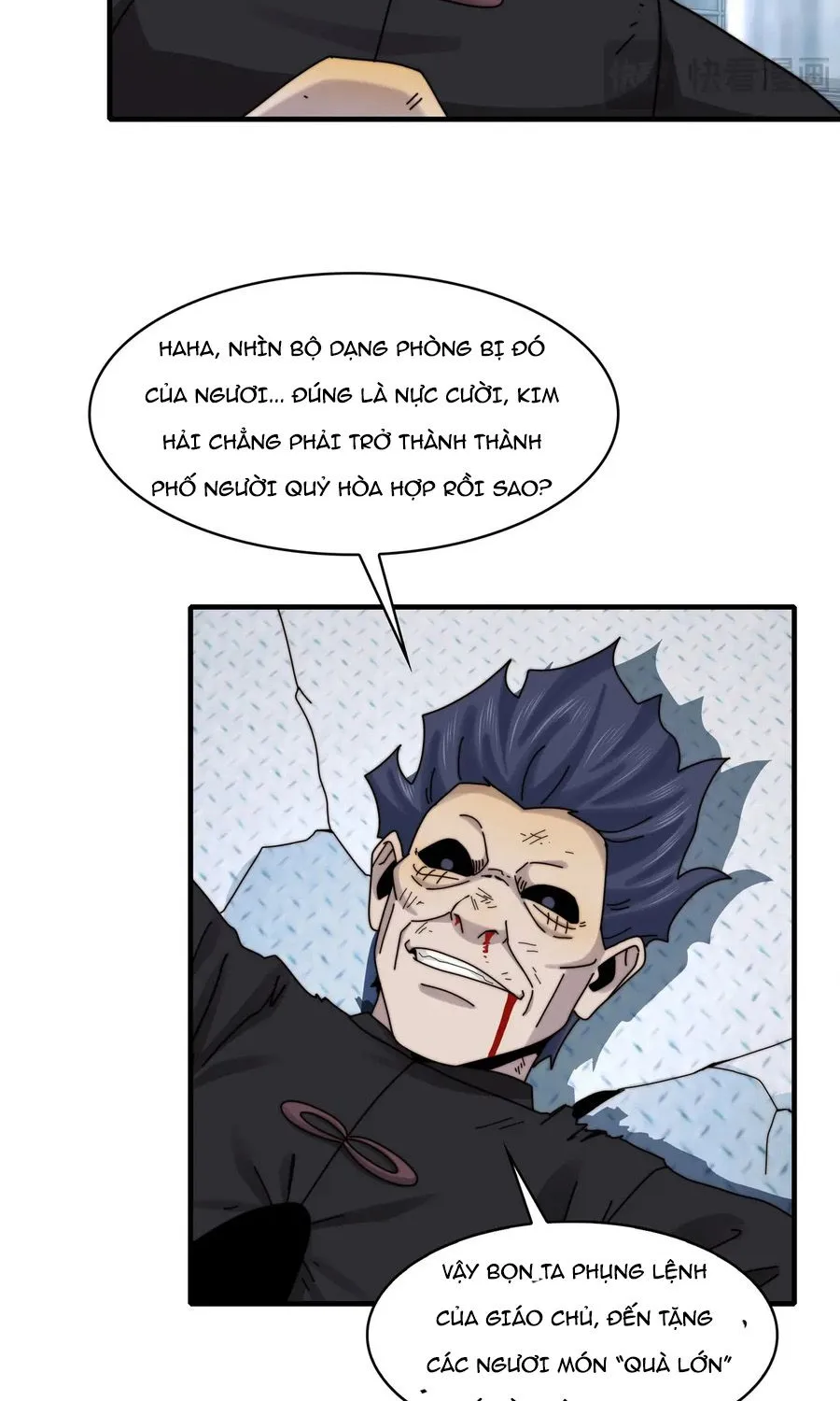 đối Mặt Với Bệnh Tâm Thần, Ma Quỷ Chẳng Là Cái Thá Gì Chap 204 - Next Chap 205