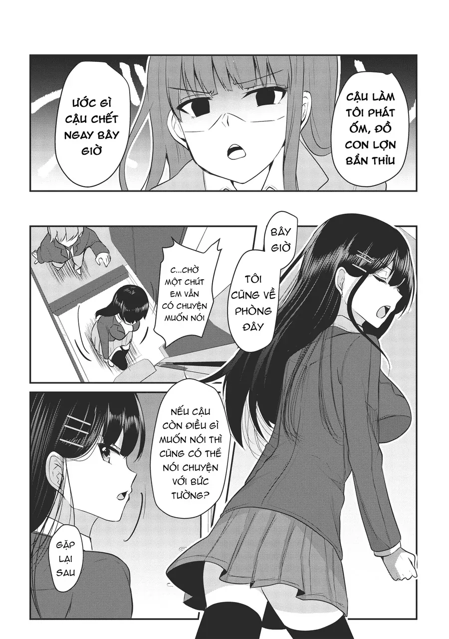 Dokuzetsu Shoujo Wa Amanojaku ~Kabegoshi Nara Sunao Ni Sukitte Ierumon!~ Chap 1 - Next Chap 2