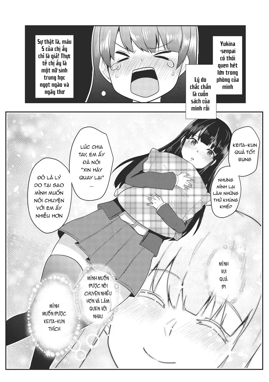 Dokuzetsu Shoujo Wa Amanojaku ~Kabegoshi Nara Sunao Ni Sukitte Ierumon!~ Chap 1 - Next Chap 2