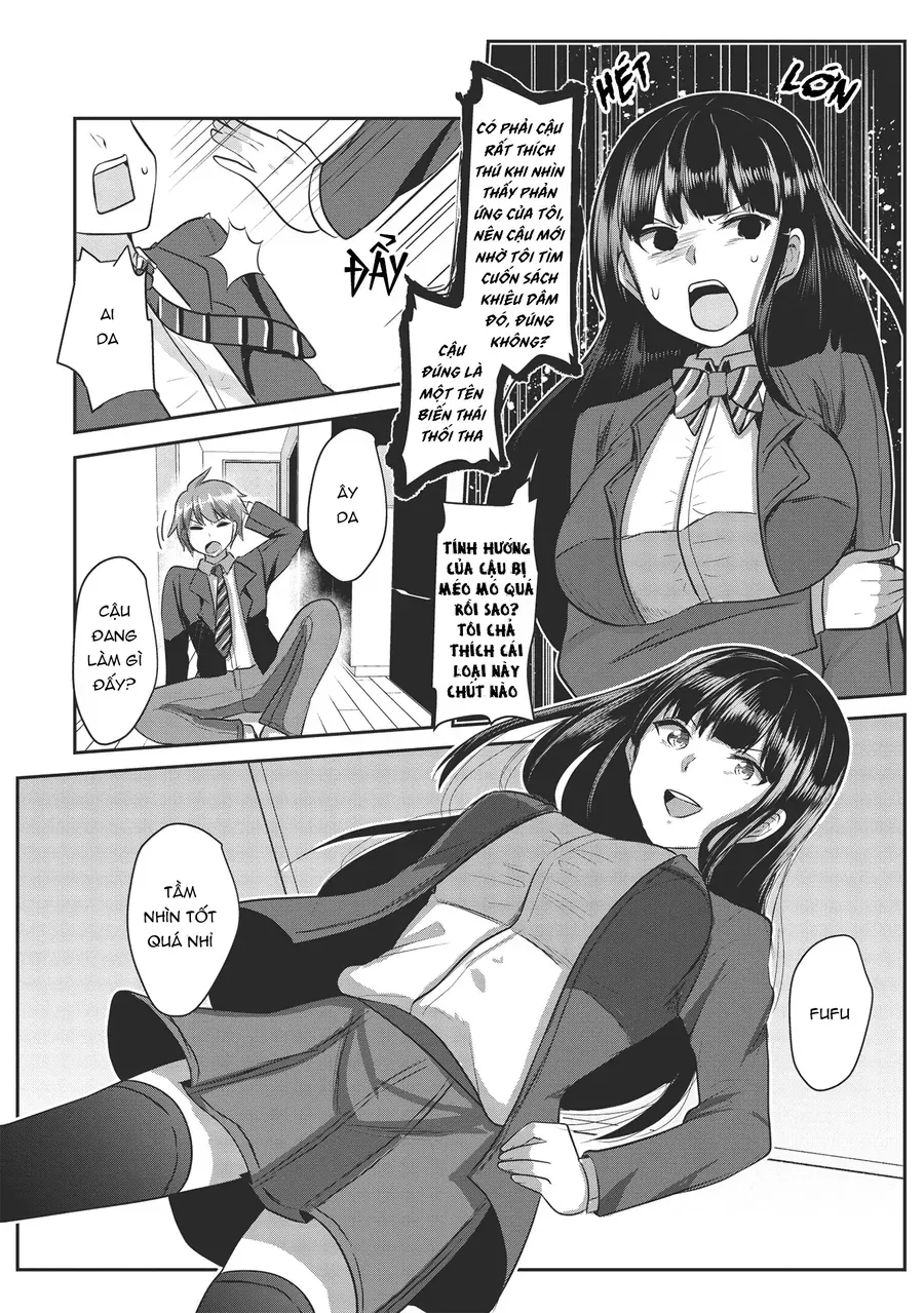 Dokuzetsu Shoujo Wa Amanojaku ~Kabegoshi Nara Sunao Ni Sukitte Ierumon!~ Chap 1 - Next Chap 2