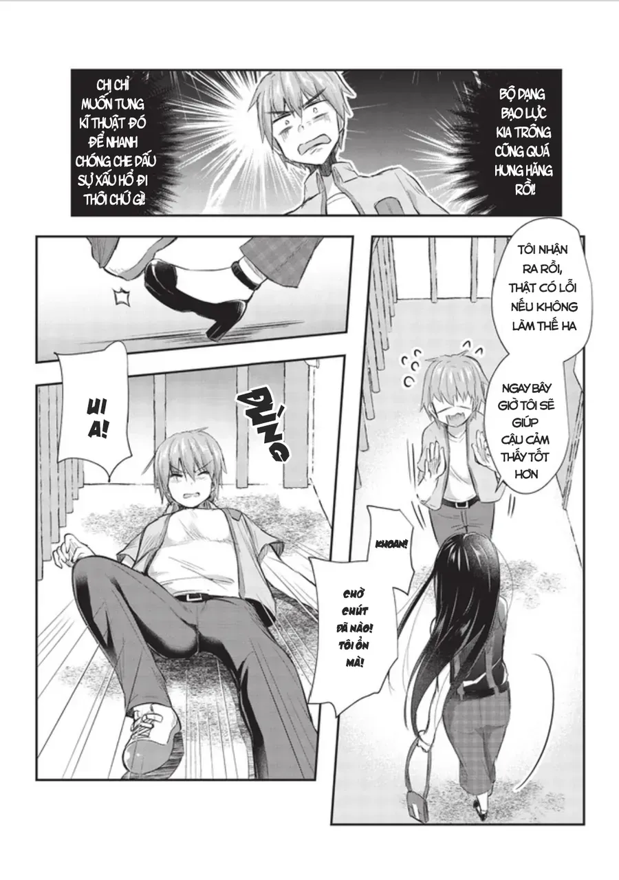 Dokuzetsu Shoujo Wa Amanojaku ~Kabegoshi Nara Sunao Ni Sukitte Ierumon!~ Chap 10 - Next Chap 11