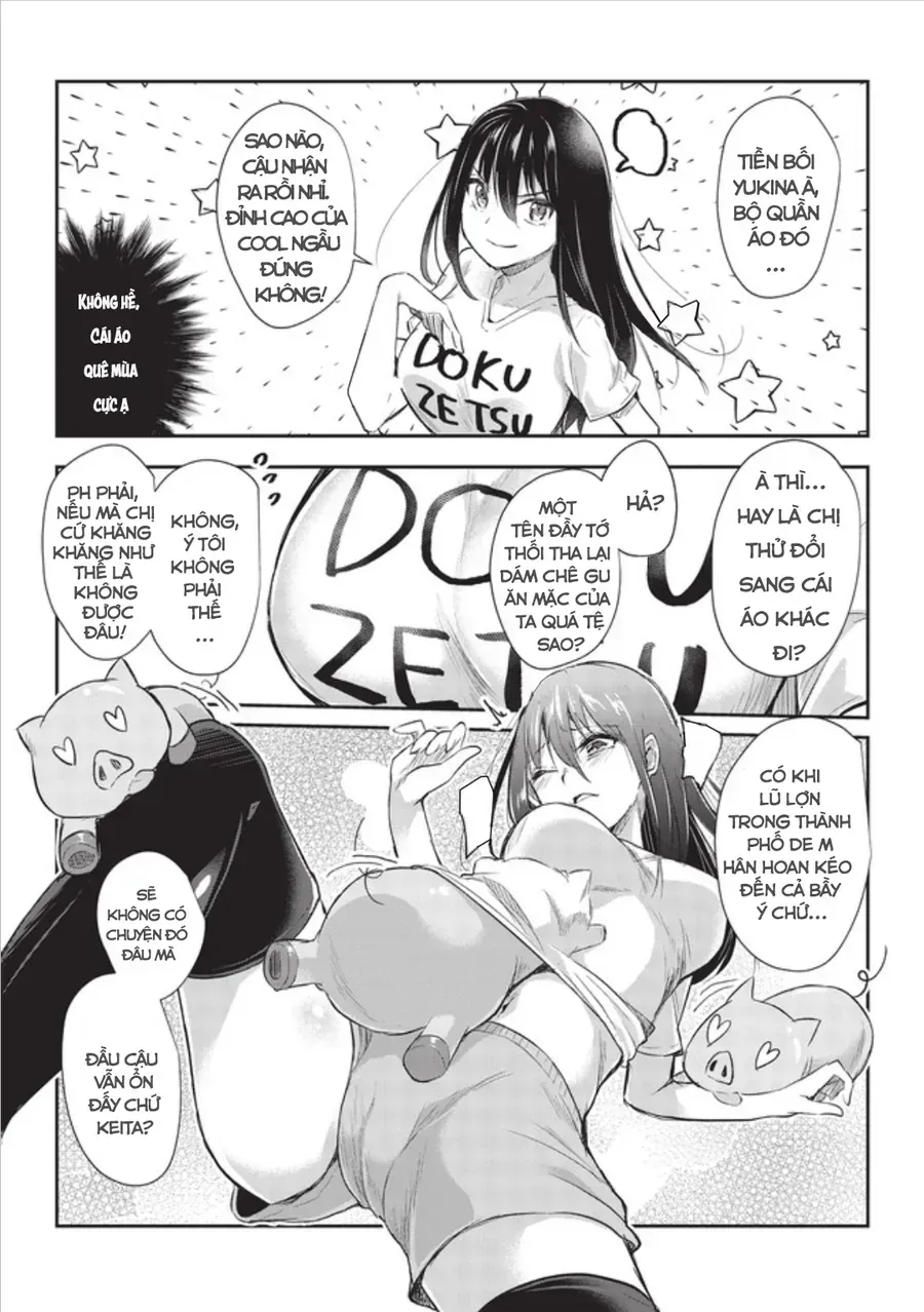 Dokuzetsu Shoujo Wa Amanojaku ~Kabegoshi Nara Sunao Ni Sukitte Ierumon!~ Chap 10 - Next Chap 11