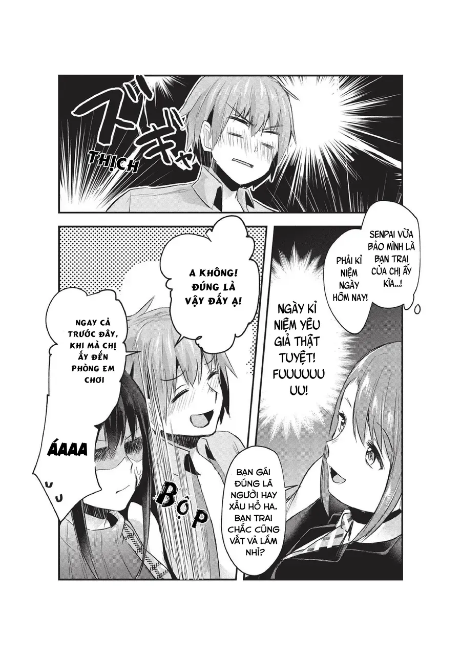 Dokuzetsu Shoujo Wa Amanojaku ~Kabegoshi Nara Sunao Ni Sukitte Ierumon!~ Chap 11 - Next Chap 12