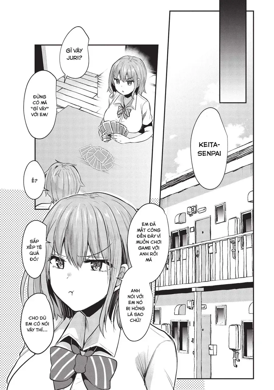 Dokuzetsu Shoujo Wa Amanojaku ~Kabegoshi Nara Sunao Ni Sukitte Ierumon!~ Chap 12 - Next Chap 13