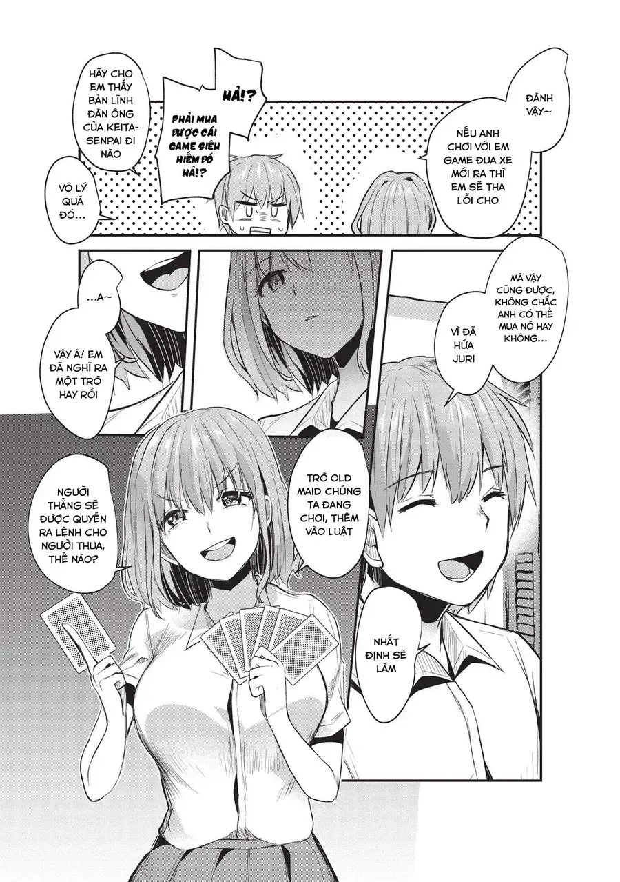 Dokuzetsu Shoujo Wa Amanojaku ~Kabegoshi Nara Sunao Ni Sukitte Ierumon!~ Chap 12 - Next Chap 13