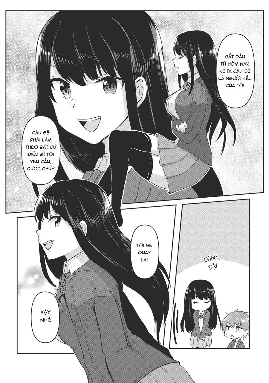 Dokuzetsu Shoujo Wa Amanojaku ~Kabegoshi Nara Sunao Ni Sukitte Ierumon!~ Chap 2 - Next Chap 3