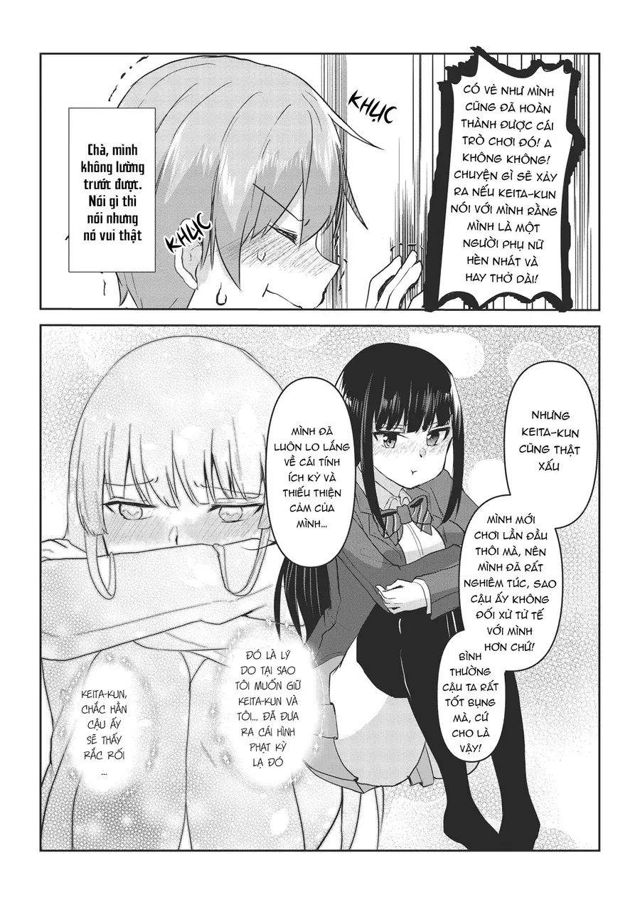 Dokuzetsu Shoujo Wa Amanojaku ~Kabegoshi Nara Sunao Ni Sukitte Ierumon!~ Chap 2 - Next Chap 3