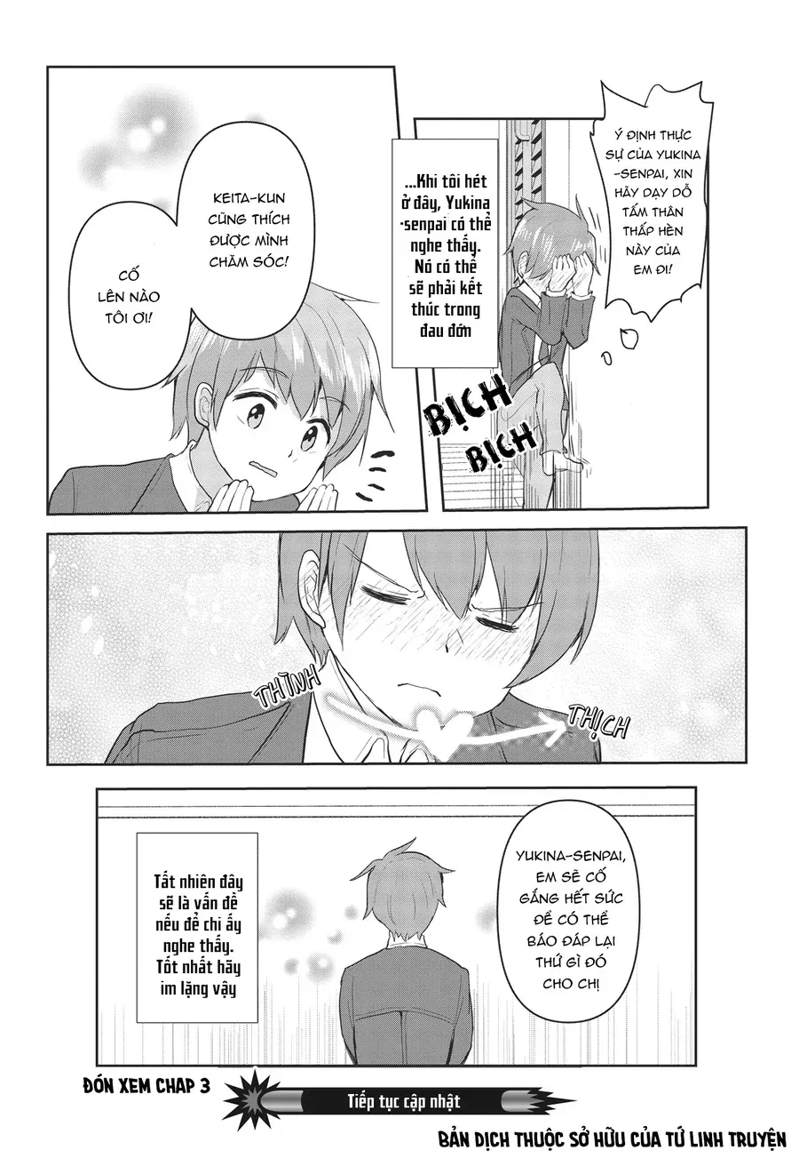 Dokuzetsu Shoujo Wa Amanojaku ~Kabegoshi Nara Sunao Ni Sukitte Ierumon!~ Chap 2 - Next Chap 3