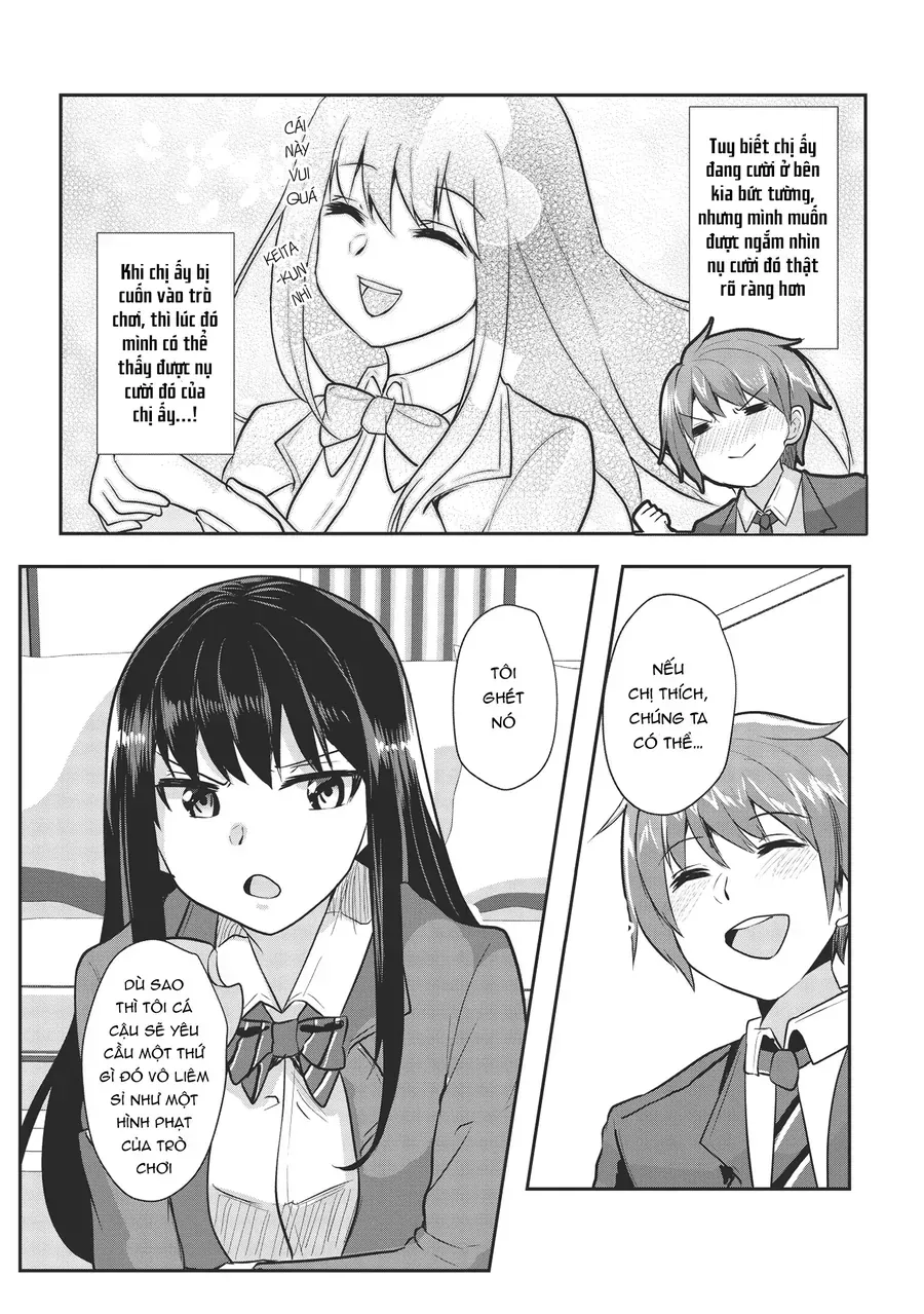 Dokuzetsu Shoujo Wa Amanojaku ~Kabegoshi Nara Sunao Ni Sukitte Ierumon!~ Chap 2 - Next Chap 3