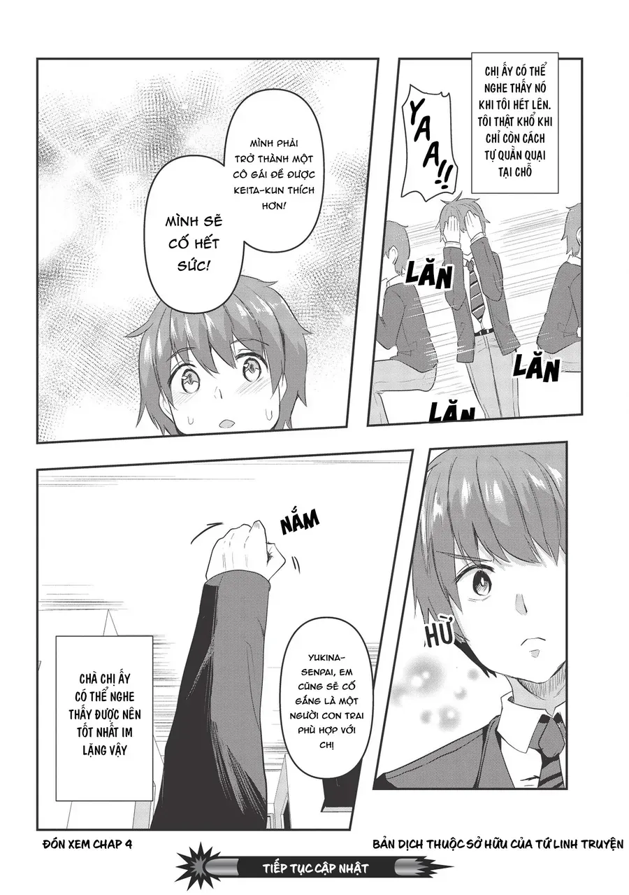 Dokuzetsu Shoujo Wa Amanojaku ~Kabegoshi Nara Sunao Ni Sukitte Ierumon!~ Chap 3 - Next Chap 4