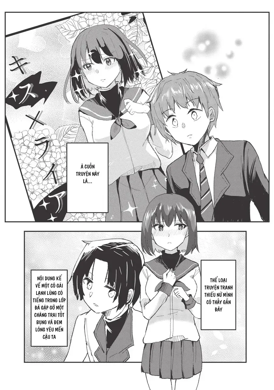 Dokuzetsu Shoujo Wa Amanojaku ~Kabegoshi Nara Sunao Ni Sukitte Ierumon!~ Chap 3 - Next Chap 4