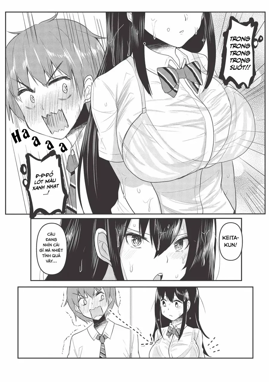 Dokuzetsu Shoujo Wa Amanojaku ~Kabegoshi Nara Sunao Ni Sukitte Ierumon!~ Chap 4 - Next Chap 5