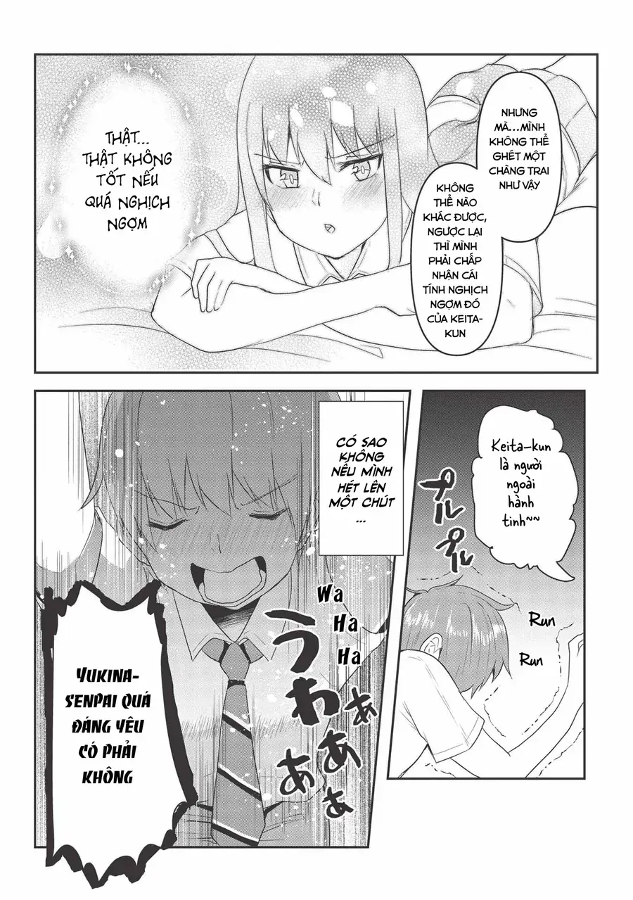 Dokuzetsu Shoujo Wa Amanojaku ~Kabegoshi Nara Sunao Ni Sukitte Ierumon!~ Chap 4 - Next Chap 5