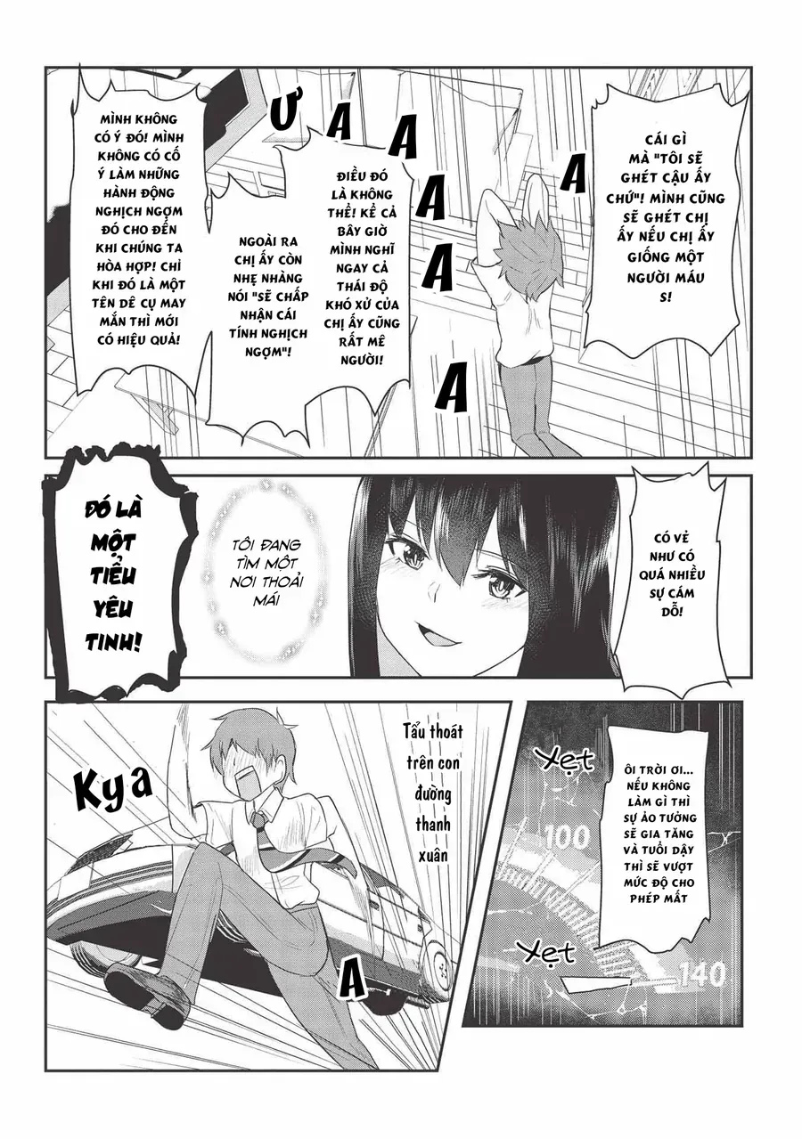 Dokuzetsu Shoujo Wa Amanojaku ~Kabegoshi Nara Sunao Ni Sukitte Ierumon!~ Chap 4 - Next Chap 5