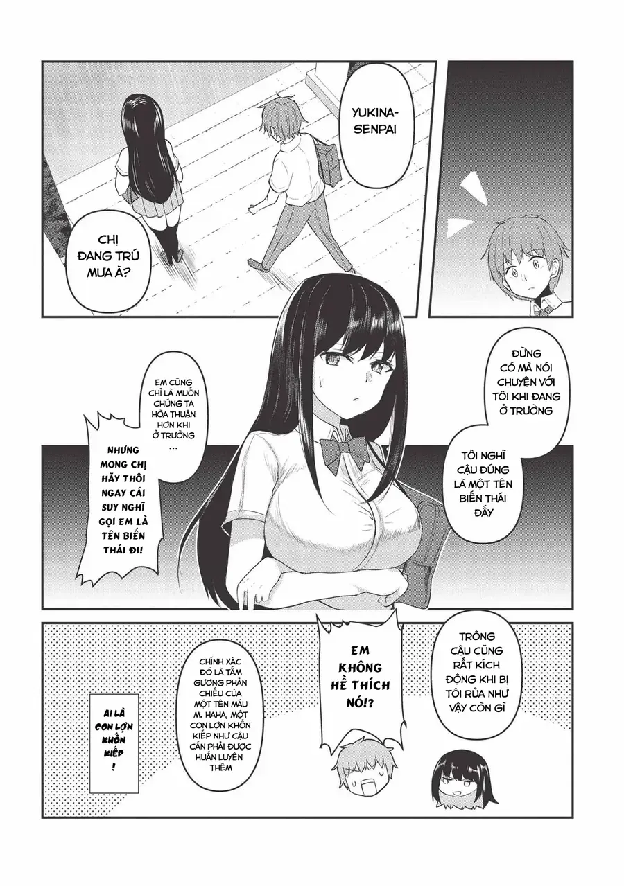 Dokuzetsu Shoujo Wa Amanojaku ~Kabegoshi Nara Sunao Ni Sukitte Ierumon!~ Chap 4 - Next Chap 5
