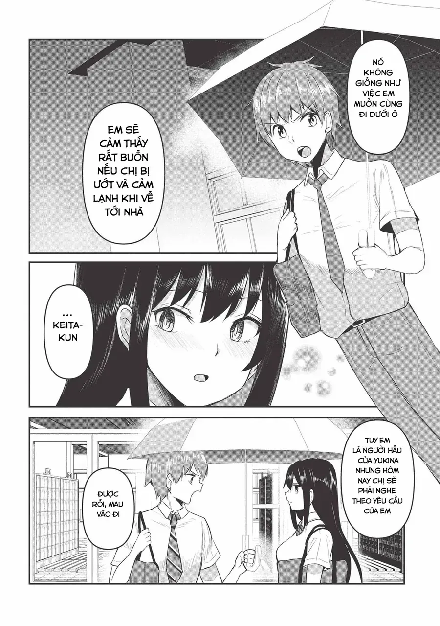 Dokuzetsu Shoujo Wa Amanojaku ~Kabegoshi Nara Sunao Ni Sukitte Ierumon!~ Chap 4 - Next Chap 5