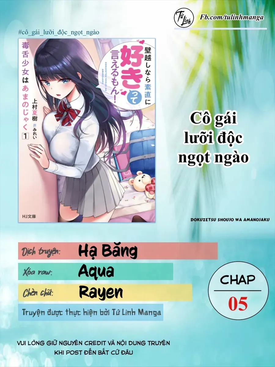 Dokuzetsu Shoujo Wa Amanojaku ~Kabegoshi Nara Sunao Ni Sukitte Ierumon!~ Chap 5 - Next Chap 6