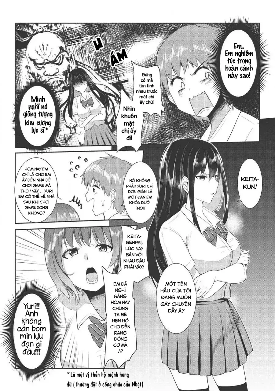Dokuzetsu Shoujo Wa Amanojaku ~Kabegoshi Nara Sunao Ni Sukitte Ierumon!~ Chap 6 - Next Chap 7