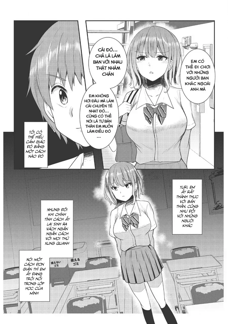 Dokuzetsu Shoujo Wa Amanojaku ~Kabegoshi Nara Sunao Ni Sukitte Ierumon!~ Chap 6 - Next Chap 7