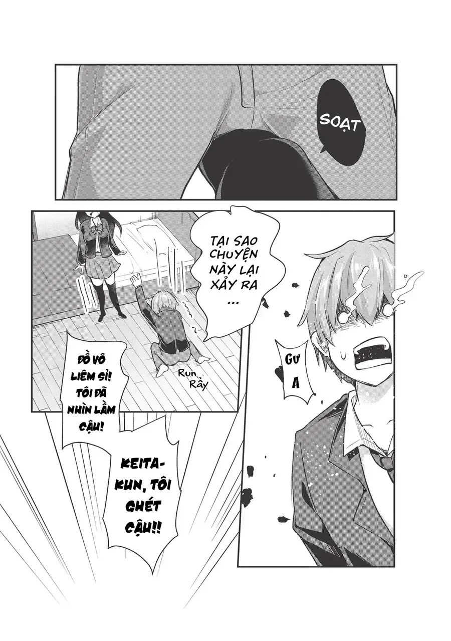Dokuzetsu Shoujo Wa Amanojaku ~Kabegoshi Nara Sunao Ni Sukitte Ierumon!~ Chap 8 - Next Chap 9