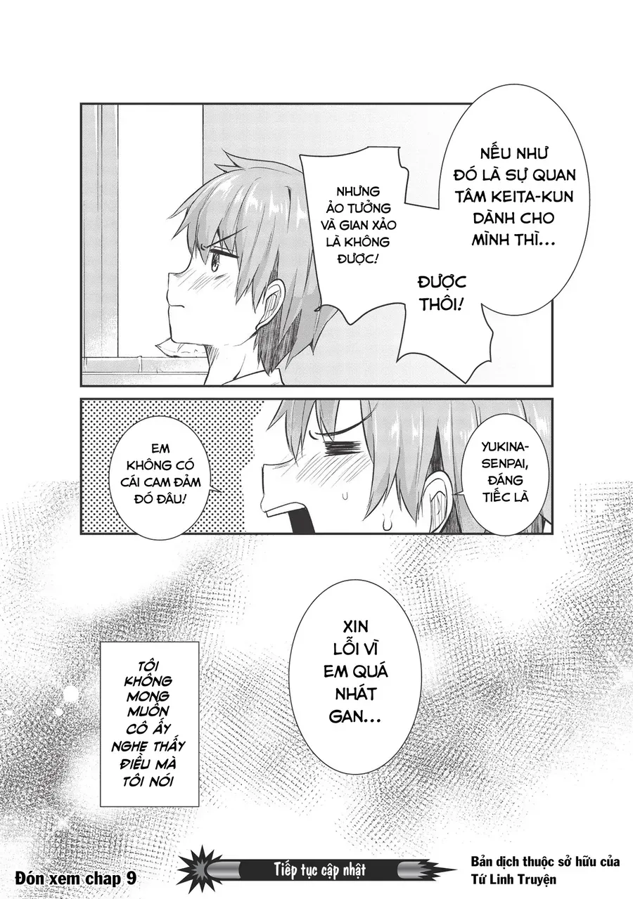 Dokuzetsu Shoujo Wa Amanojaku ~Kabegoshi Nara Sunao Ni Sukitte Ierumon!~ Chap 8 - Next Chap 9