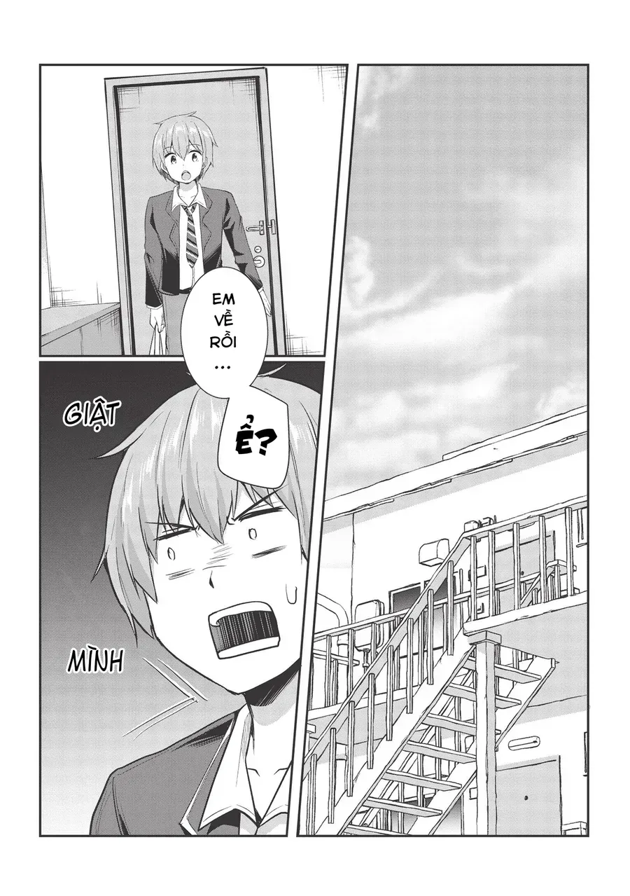 Dokuzetsu Shoujo Wa Amanojaku ~Kabegoshi Nara Sunao Ni Sukitte Ierumon!~ Chap 8 - Next Chap 9