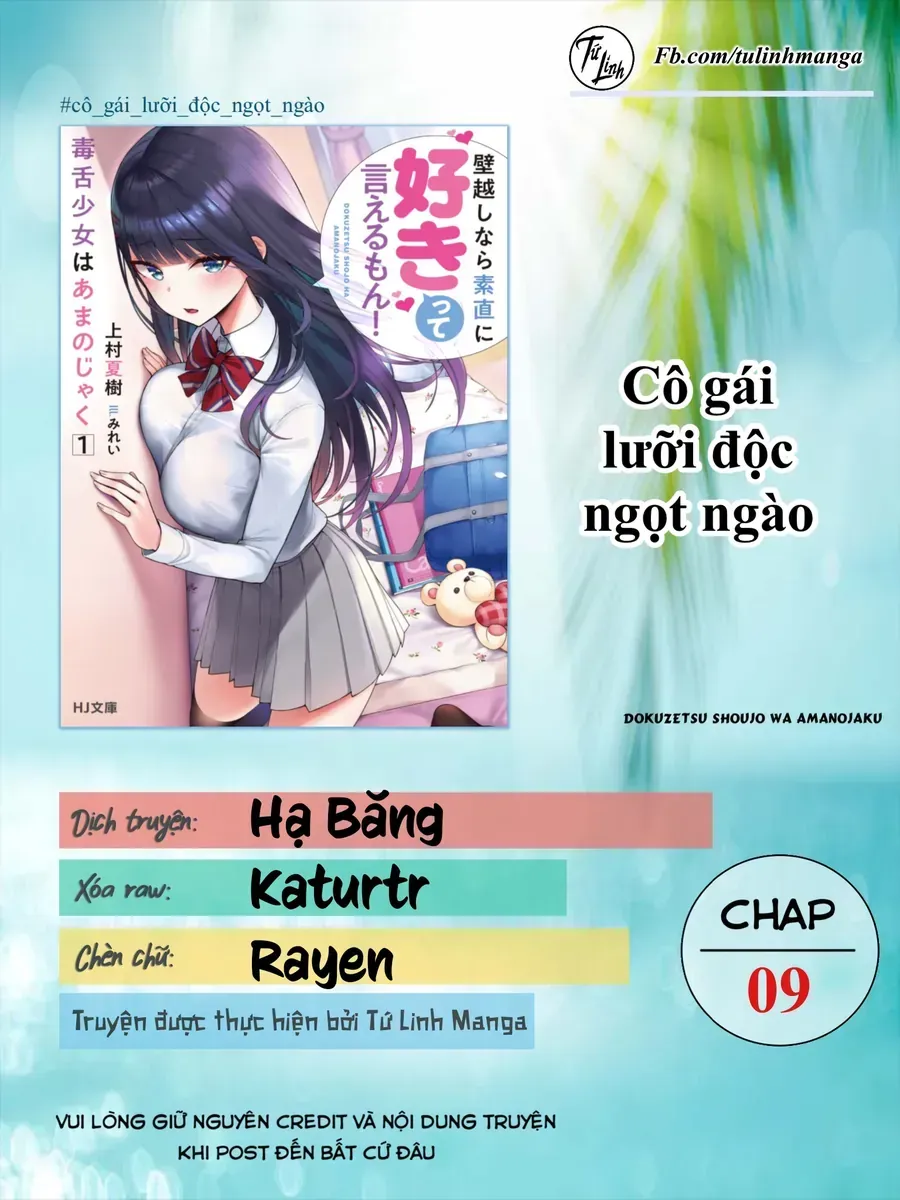 Dokuzetsu Shoujo Wa Amanojaku ~Kabegoshi Nara Sunao Ni Sukitte Ierumon!~ Chap 9 - Next Chap 10