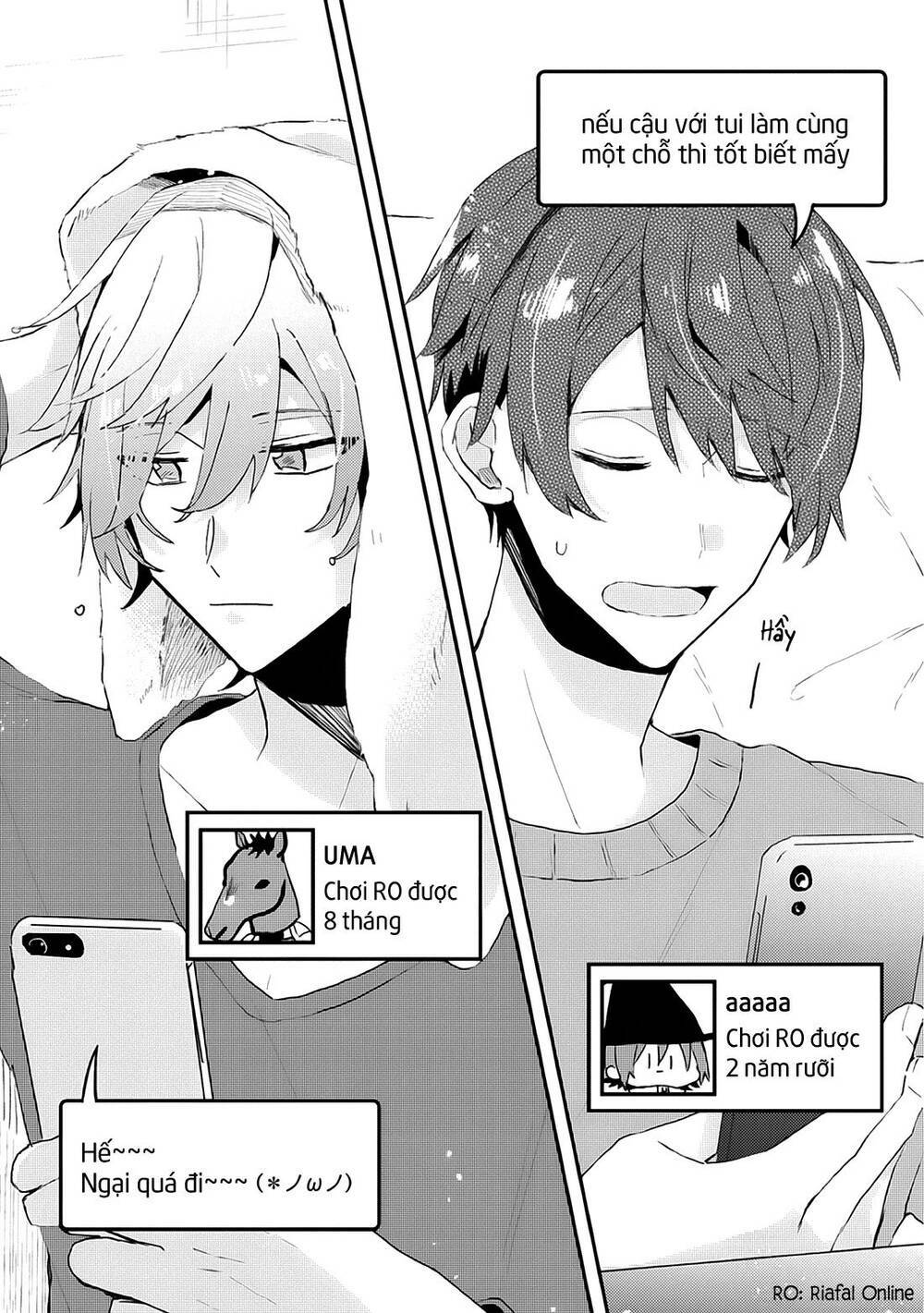 Đồng Đội Game Online, Té Là Ngài Sếp Khó Tính Chap 1 - Next Chap 2